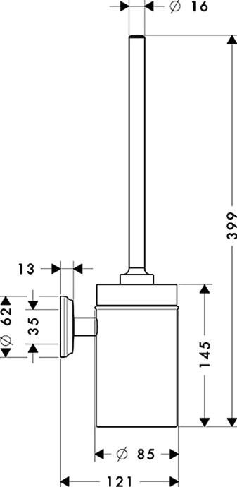 Ершик Hansgrohe Logis Classic 41632000 - 1