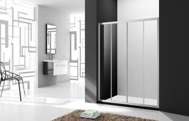 Душевая дверь в нишу Cezares Molveno BF 2 180 C Cr IV MOLVENO-BF-2-180-C-Cr-IV - 1