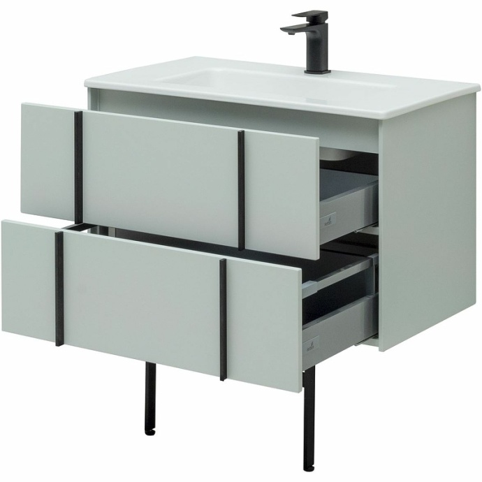 Тумба под раковину Allen Brau Reality 80 светло - зеленый матовый 1.32005.PWM - 11