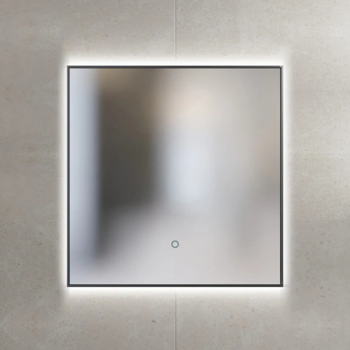 Зеркало Sanvit Панорама 70 с подсветкой черный zpan70bl - 0