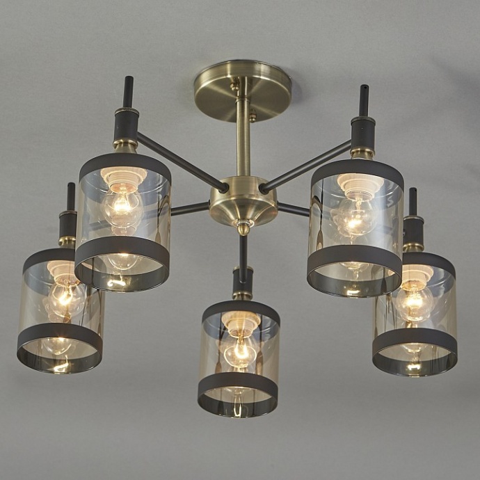 Люстра на штанге Escada Detroit 599/5P - 1