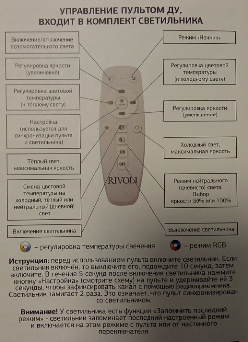 Накладной светильник Rivoli Julia Б0052414 - 2