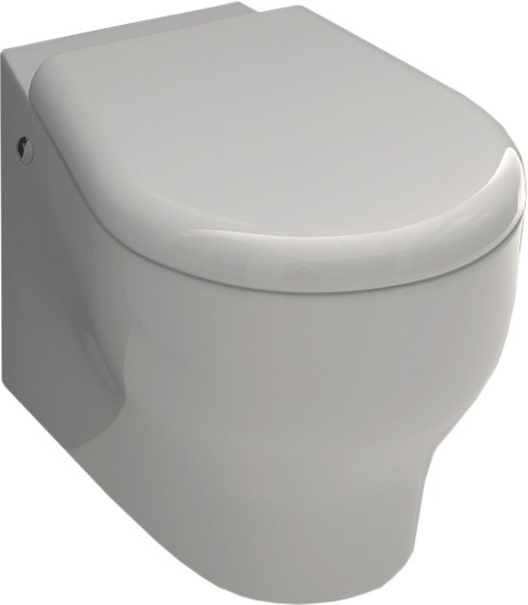 Крышка-сиденье Kerasan K09 белый/хром, с микролифтом  367401 - 1