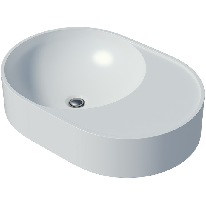 Раковина накладная Stella Polar Luna 50 белый 4627173210720 - 1