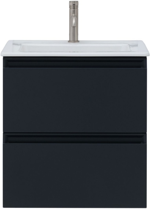 Тумба с раковиной Allen Brau Eclipse 60 черный матовый 1.E1001.AM - 1