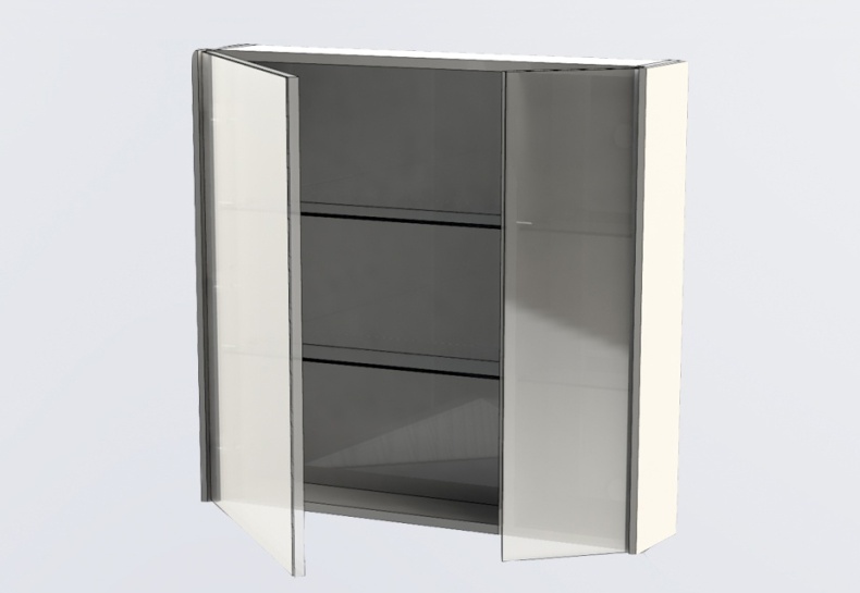 Зеркало-шкаф Aquanet Латина 80 белый 179635 - 6