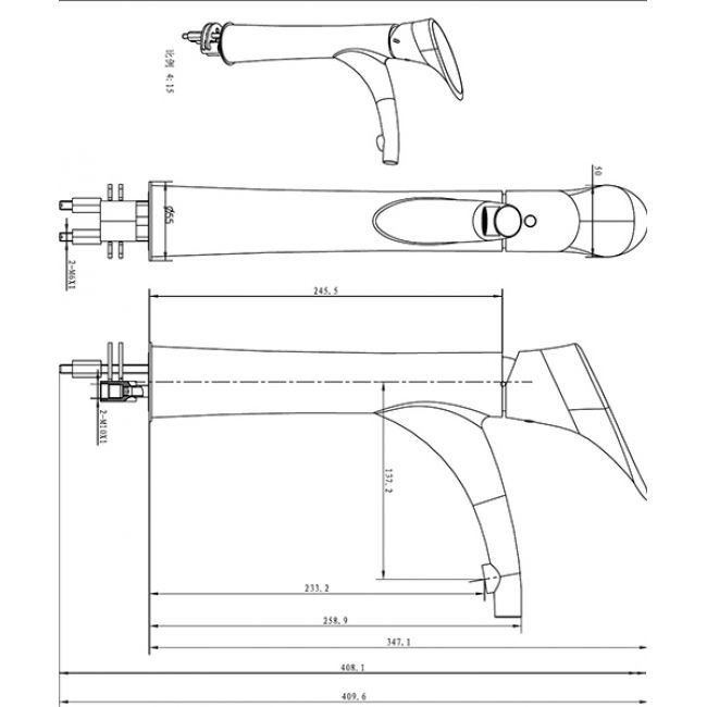 Смеситель Kaiser Calla 71111 для раковины - 1