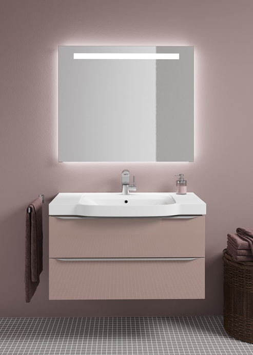 Зеркало в ванную Sanvit ТАНДЕМ 100 см  ztandem100 - 1