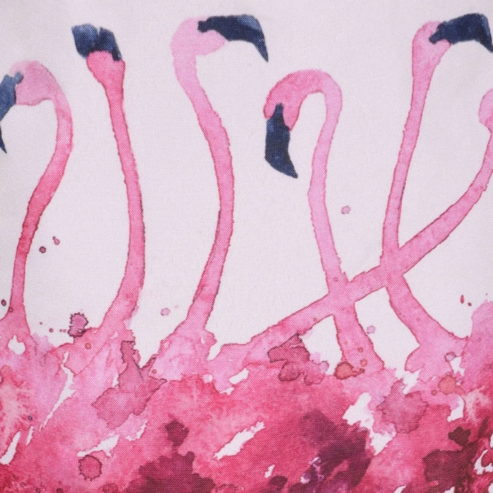 Корзина для белья Wasserkraft Lossa  рисунок белый - розовый WB-811 - 4