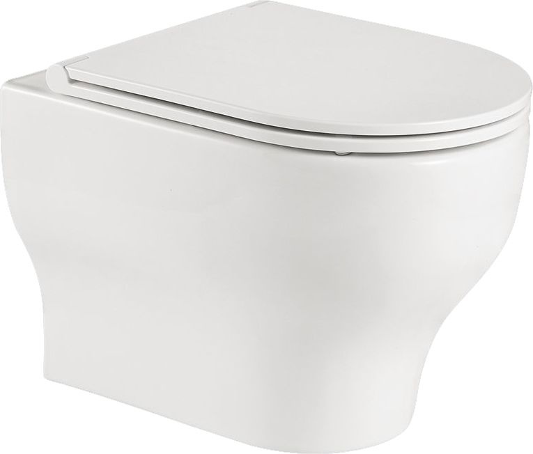 Унитаз подвесной BelBagno Lucie BB063CHR с крышкой-сиденьем BelBagno BB2031SC с микролифтом - 0