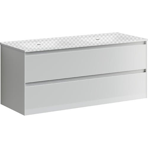 Тумба под раковину Sancos Cento 120 белый, глянцевый  CN120-2W - 0