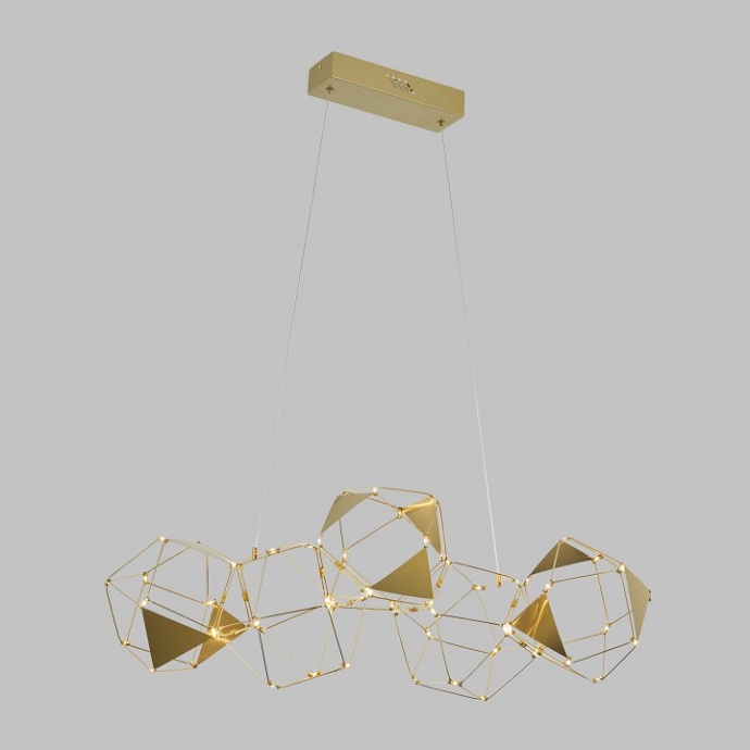 Подвесная люстра Eurosvet Uma 90368/5 медь - 2