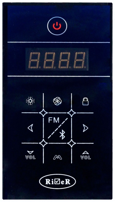 Душевая кабина с поддоном River Temza 100/24 TH  10000000147 - 1