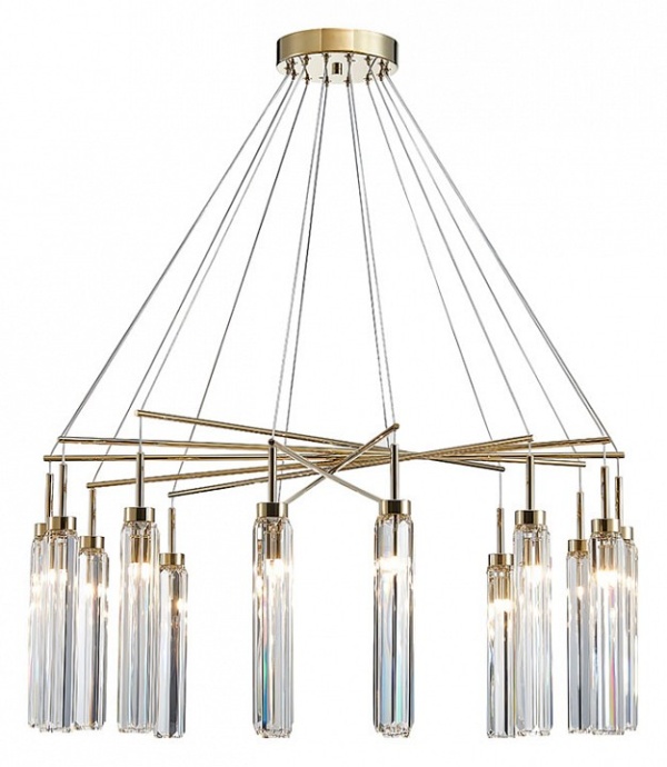 Подвесная люстра Newport 4520 4524+10/S gold - 0