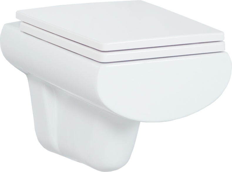 Чаша для унитаза подвесного Creavit Slim SM320 SM320.00100 - 0