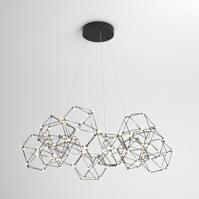 Подвесная люстра Eurosvet Uma 90169/12 черный жемчуг - 0