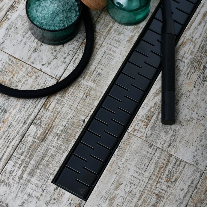 Душевой лоток Veconi Medium B 550 черный матовый V550MB - 1