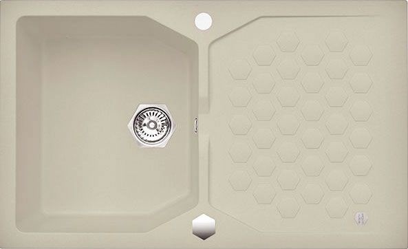 Мойка кухонная Alveus Sensual Granital 30 pebble 1103747 - 0