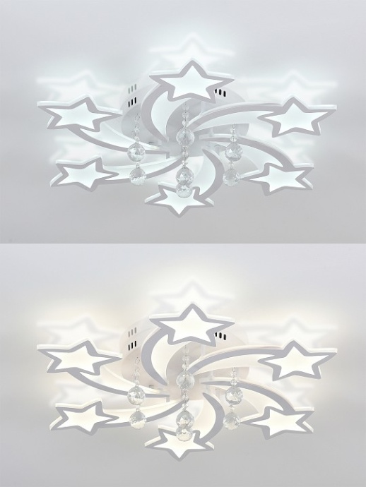 Потолочная люстра Natali Kovaltseva Star LED LAMPS 81239 - 4