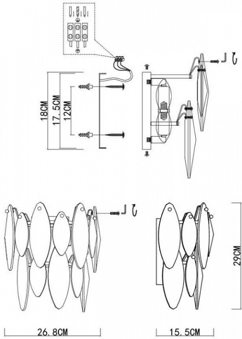 Накладной светильник ST-Luce Ancona SL1227.301.02 - 3