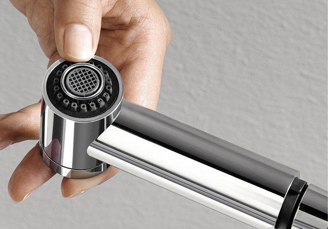 Смеситель для кухонной мойки Blanco Tivo серый, хром  518798 - 4