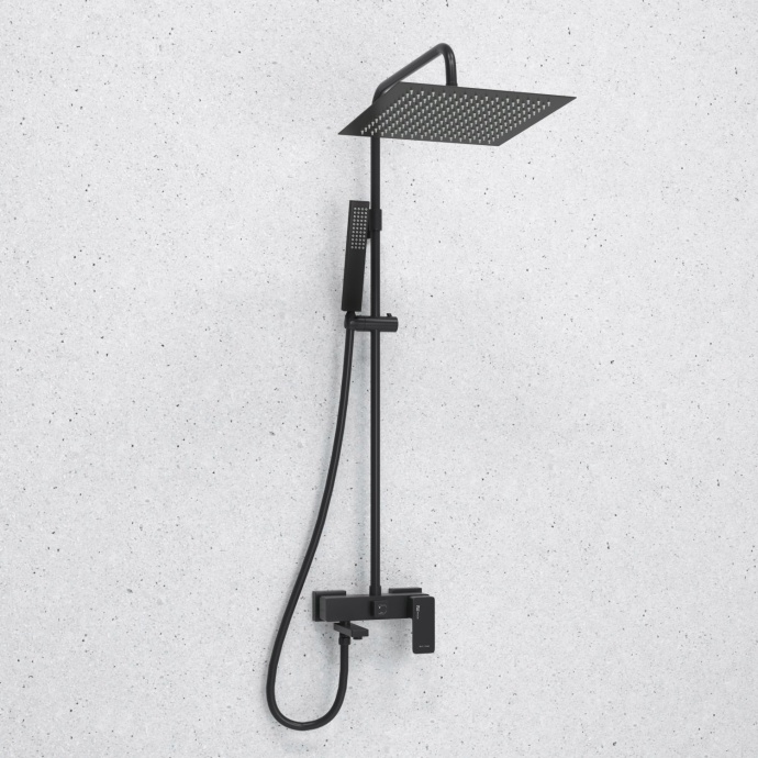 Душевая система WasserKraft 30 черный матовый A277.162.218.BM - 1