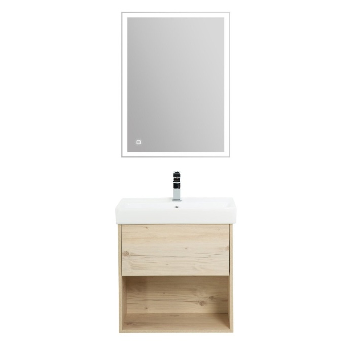 Комплект мебели BelBagno Neon 50 светлое дерево - 7