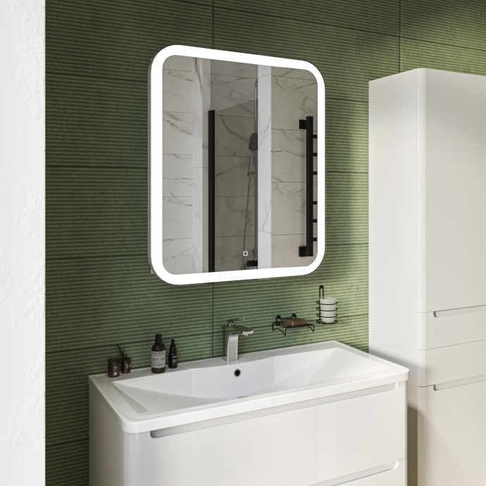 Мебель для ванной STWORKI Монтре 100 белая 555341 - 3