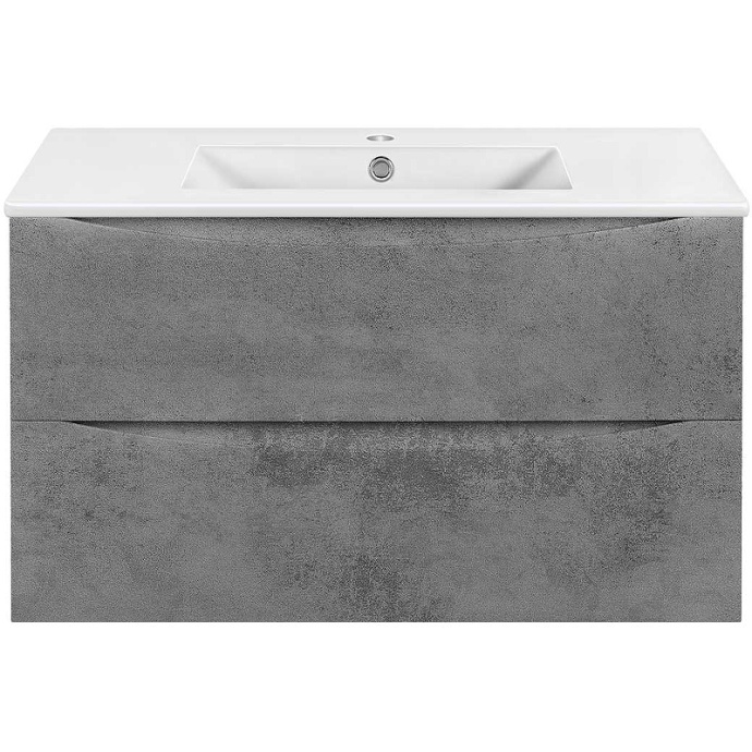 Тумба под раковину Vincea Mia Slim 90 серая VMC-2MC900S1BT - 0