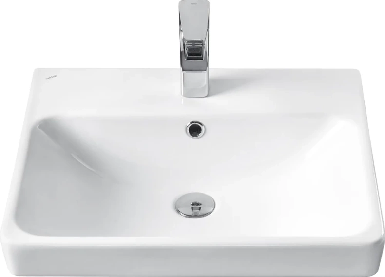 Тумба с раковиной Aquaton Сканди Doors 55 белый 1A2788K0SD010 - 9