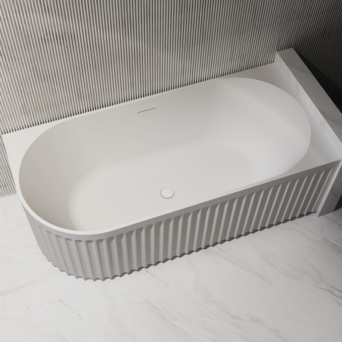 Акриловая ванна Abber 170х80 белая правая без гидромассажа AB9412-1.7 R - 0