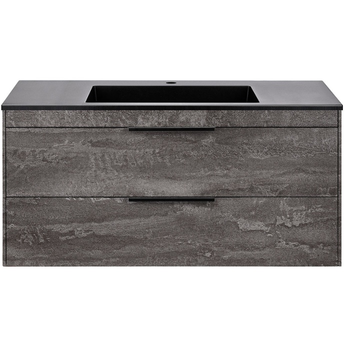 Тумба под раковину Vincea Chiara 100 серый VMC-2C2100GS - 3