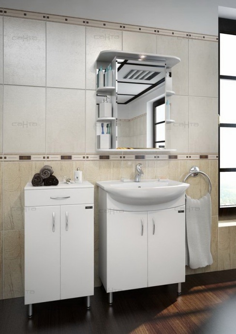 Тумба СанТа TH 60 2 двери, 1 ящик 301007 - 1