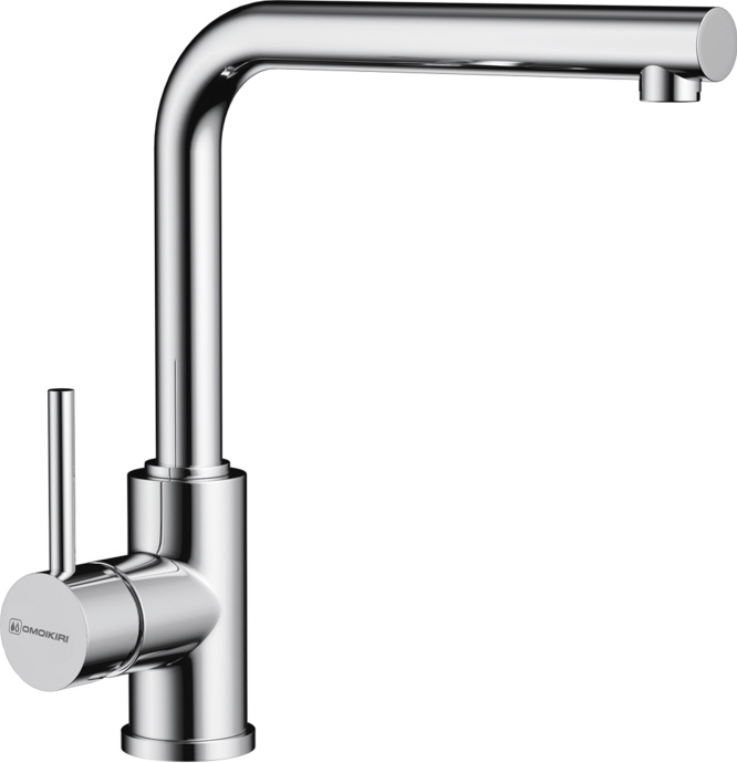 Смеситель для кухни Omoikiri Nakagawa хром  4994306 - 0