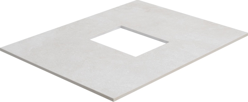 Тумба с раковиной STWORKI Эстерсунд 60 белая матовая, простоун беж 459684 - 4