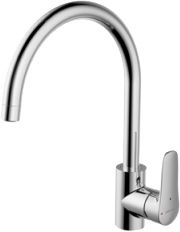 Смеситель Bravat Source F7173218CP-ENG для кухонной мойки - 0