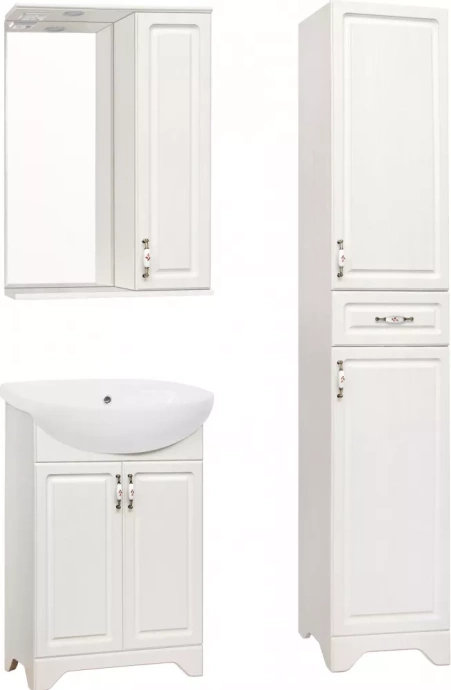 Зеркало-шкаф Style Line Олеандр 55 светлое дерево ЛС-00000201 - 1