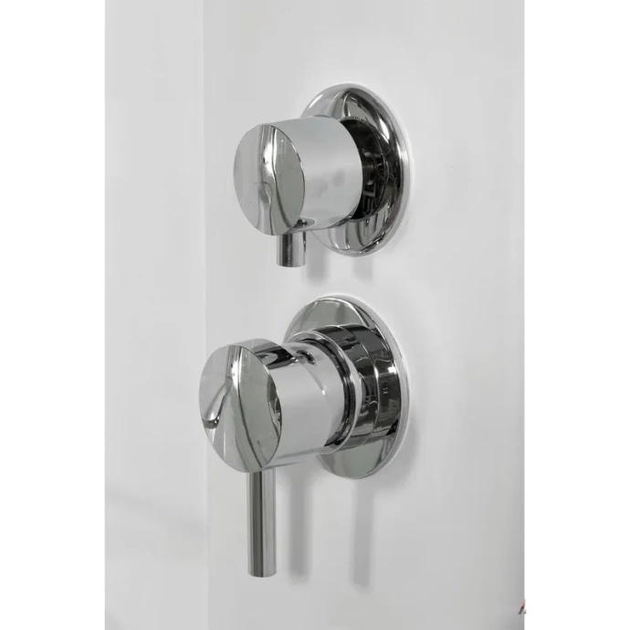 Душевая кабина Deto L 90х90 хром  L690NLED - 2