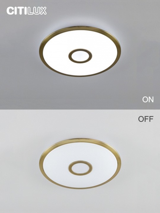 Потолочный светодиодный светильник Citilux Старлайт Смарт CL703A43G - 7