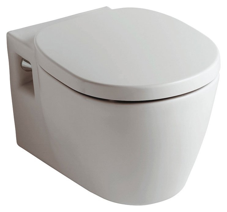 Унитаз подвесной Ideal Standard Connect с крышкой, белый (E804601) - 0