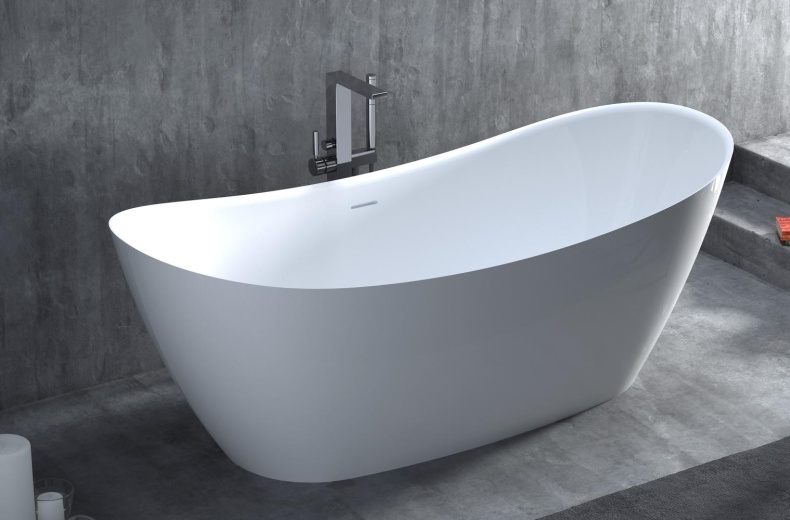 Ванна из искусственного камня Salini Noemi 185x78 101811G S-Sense, глянцевый - 0