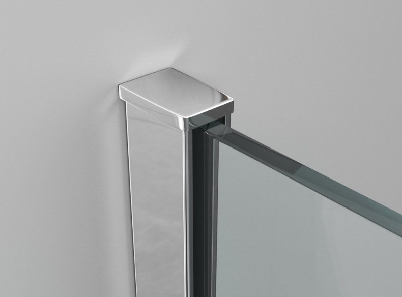 Душевая перегородка Ambassador Walk-in 15031104 120х200 см, профиль хром - 4