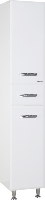 Шкаф-пенал Bellezza Балтика 35 L/R белый 4628904090017 - 0