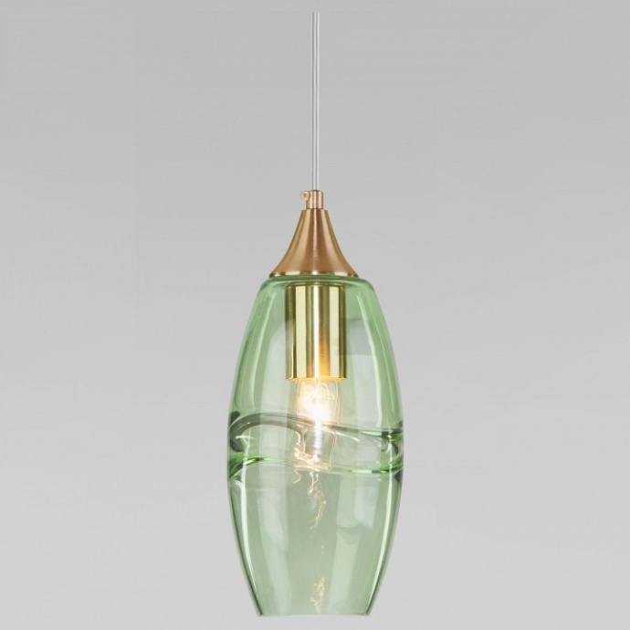 Подвесной светильник Eurosvet Lotus 50222/1 зеленый - 0
