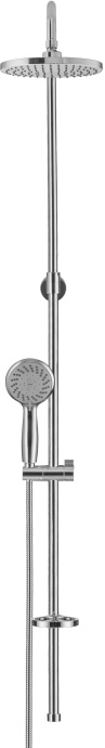 Душевая стойка Swedbe Calypso хром  5058 - 2