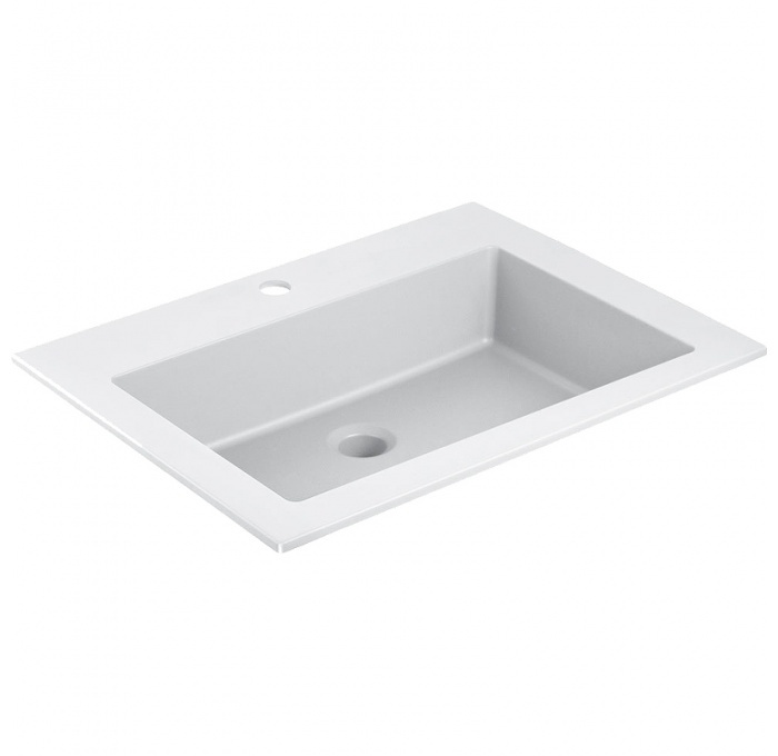 Тумба с раковиной Vincea Chiara 60 серое дерево - 3