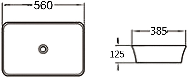 Раковина SantiLine SL-1009 - 1