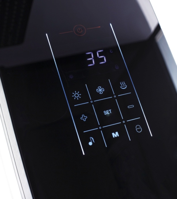 Душевая кабина Orans SR-89101RS черная, с баней 89101RB - 2