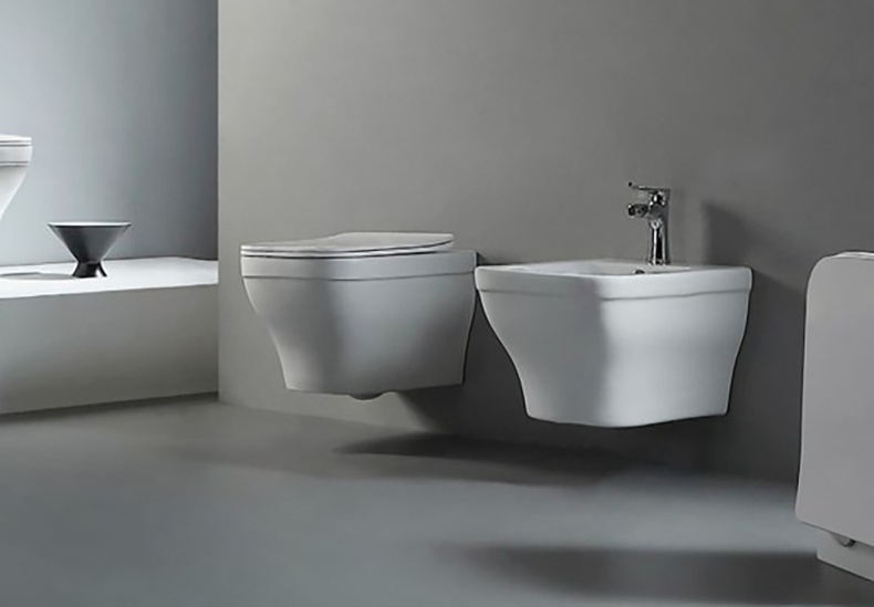 Унитаз подвесной безободковый AQUATEK АМАДЕО 515*370*315 мм, тонкое сиденье с механизмом плавного закрывания, крепеж AQ1163-00 - 8