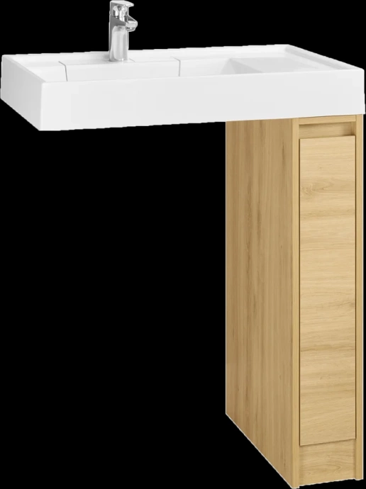 Комплект мебели Aquaton Лондри 20 светлое дерево - 4